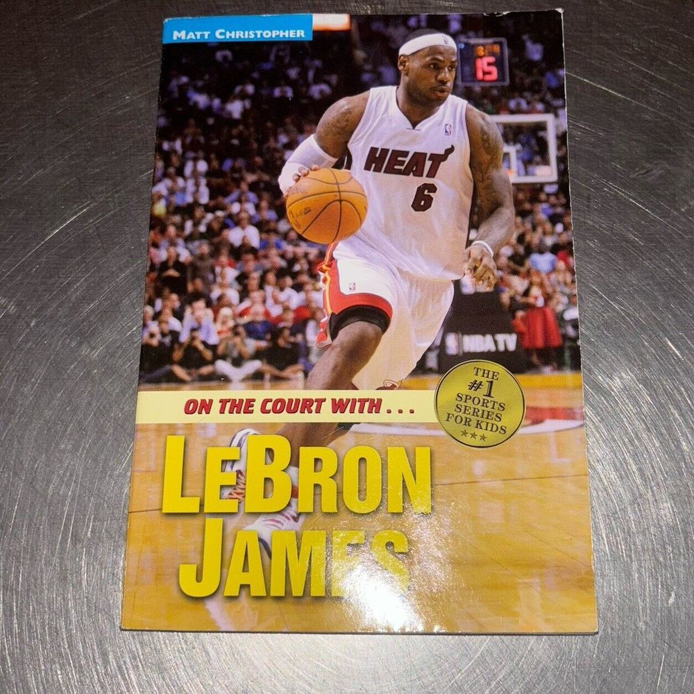 On the Court with‎ LeBron James - Paperback Youth Book By Matt Christopher